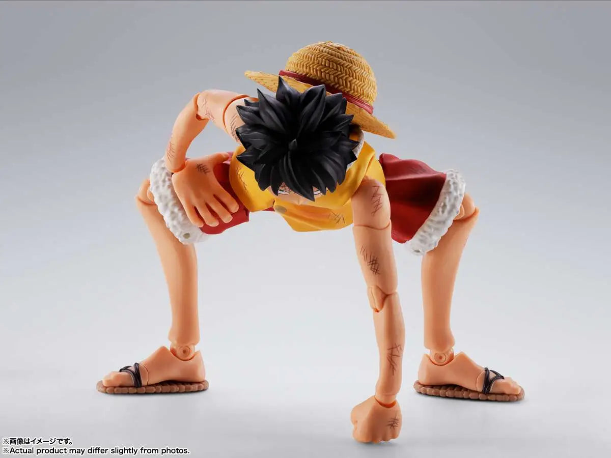 ONE PIECE MONKEY D.LUFFY MARINEFORD SHF