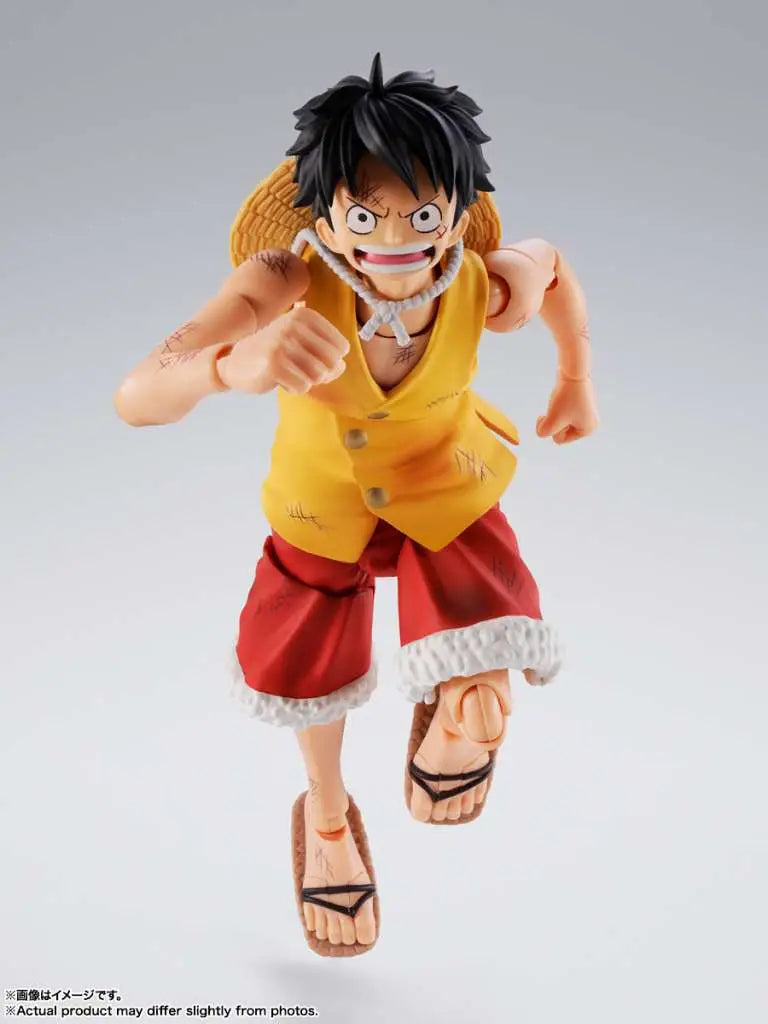 ONE PIECE MONKEY D.LUFFY MARINEFORD SHF
