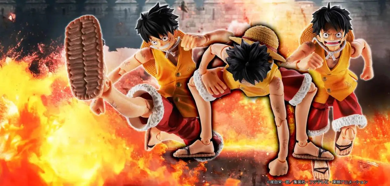 ONE PIECE MONKEY D.LUFFY MARINEFORD SHF