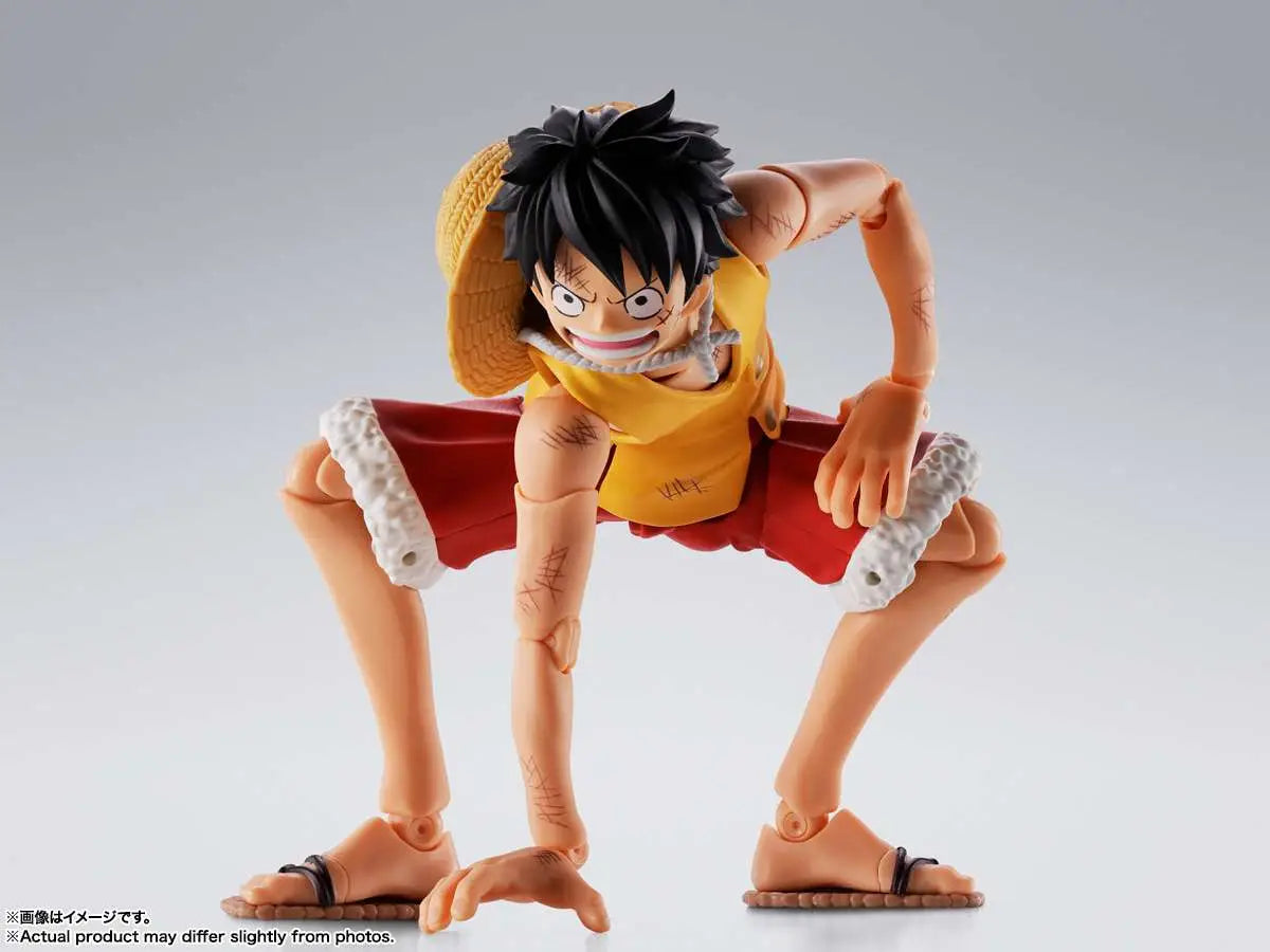 ONE PIECE MONKEY D.LUFFY MARINEFORD SHF