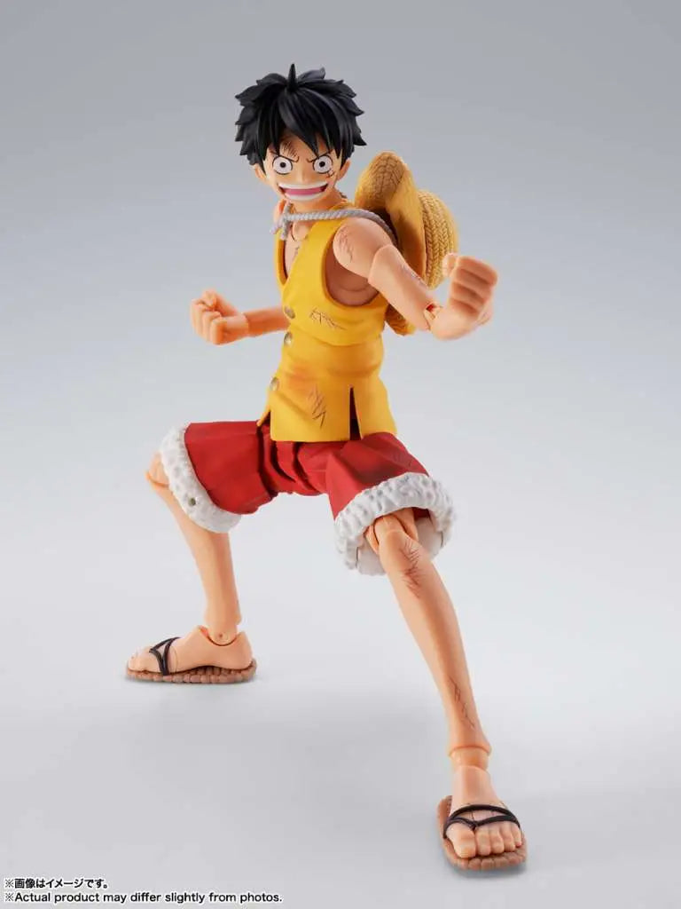 ONE PIECE MONKEY D.LUFFY MARINEFORD SHF