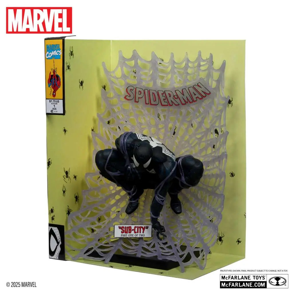 MARVEL COLLECTION 1:6TH WV6 SPIDER-MAN (SPIDER-MAN #1 BLACK SUIT) Frikytopia