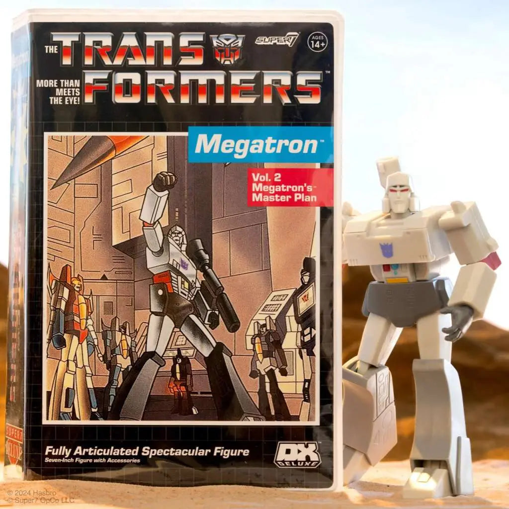 TRANSFORMERS DELUXE MEGATRON (VHS) FIGURE Frikytopia