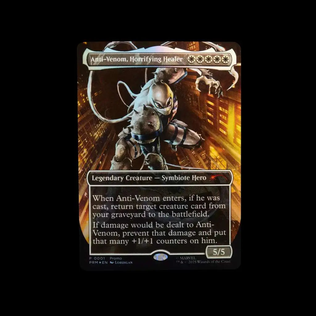Figura Agent Anti-Venom Magic The Gathering Spider-Man Marvel 15 cm