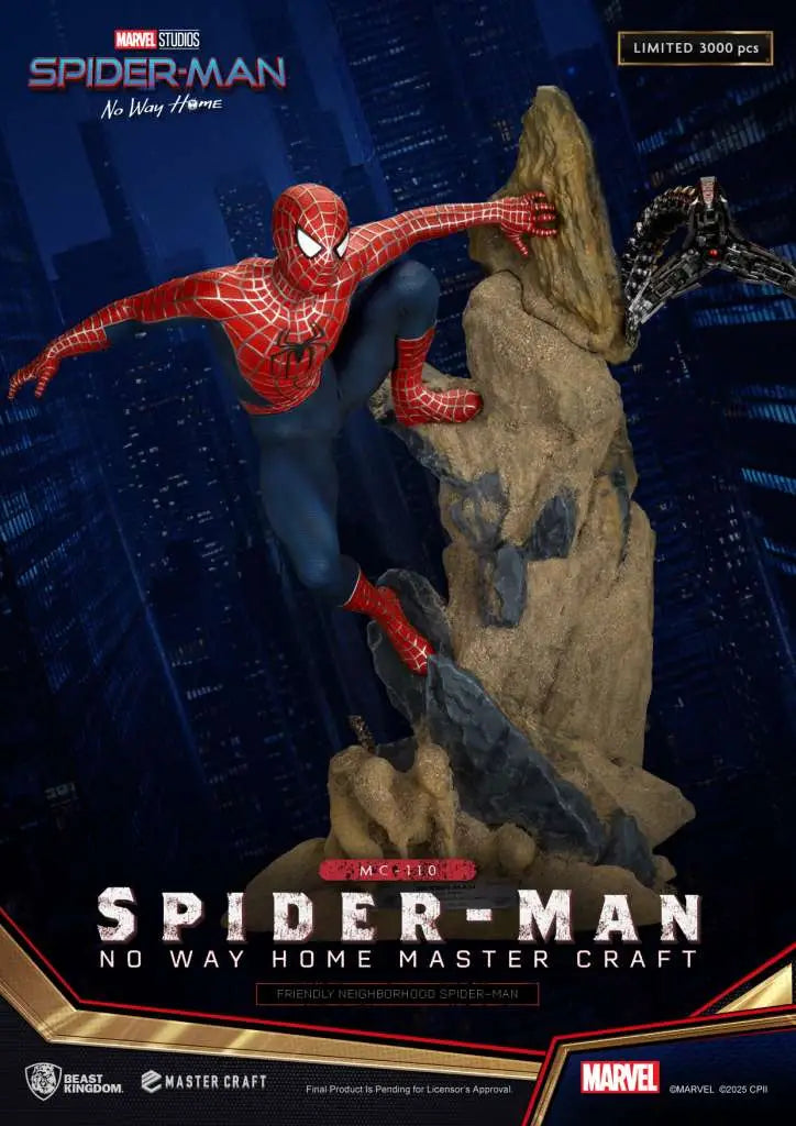 SPIDER-MAN NO WAY HOME FRIENDLY NEIGHBORHOOD SPIDER-MAN MASTER CRAFT ST Frikytopia