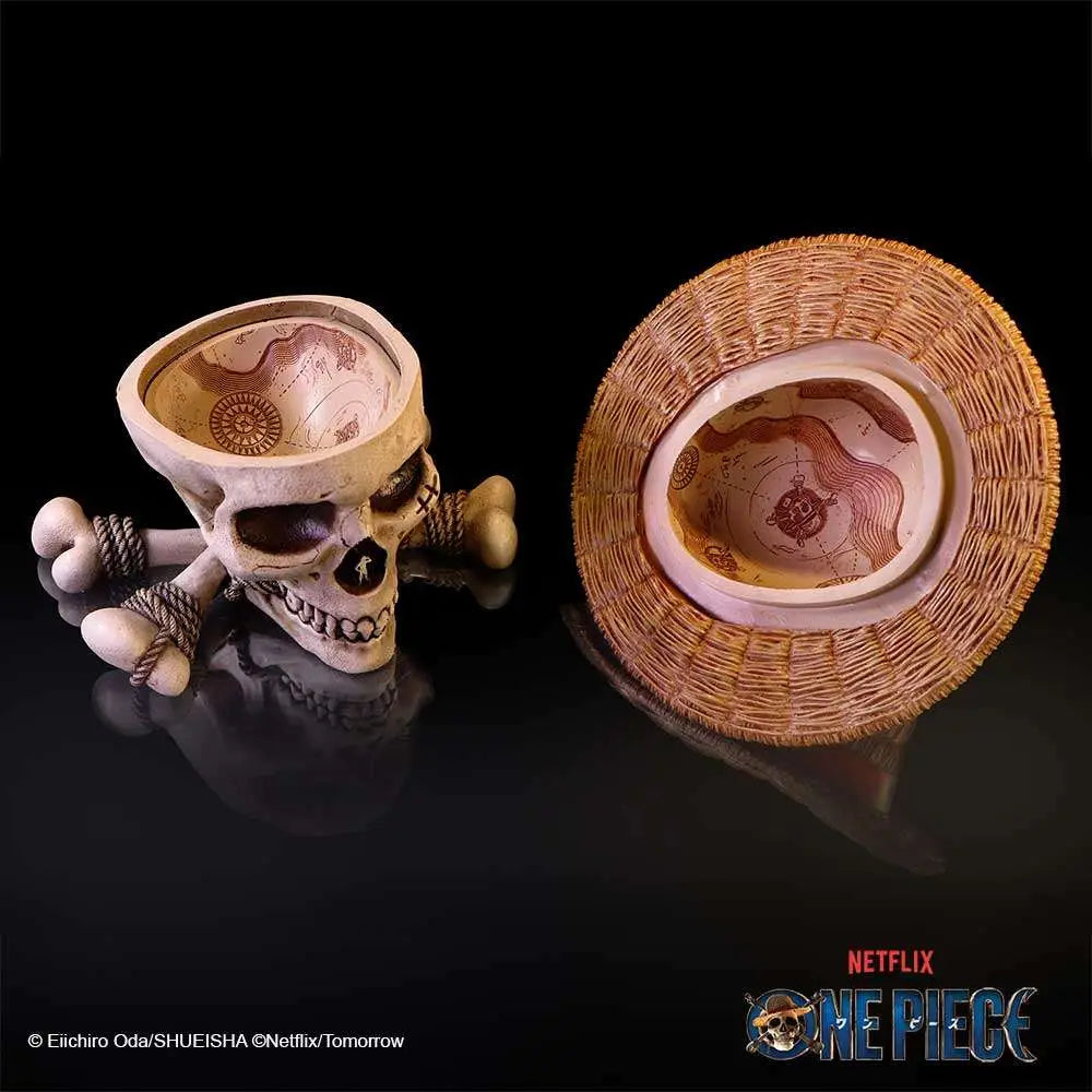 One Piece Bote de almacenamiento Luffy Jolly Roger
