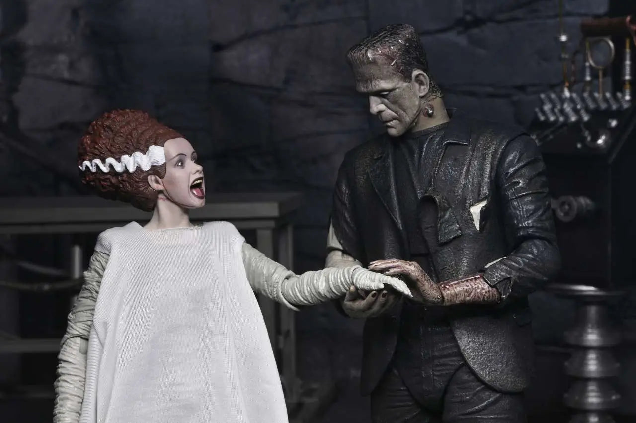 UM BRIDE OF FRANKENSTEIN 90TH MONSTER & HIS MATE 2PACK AF