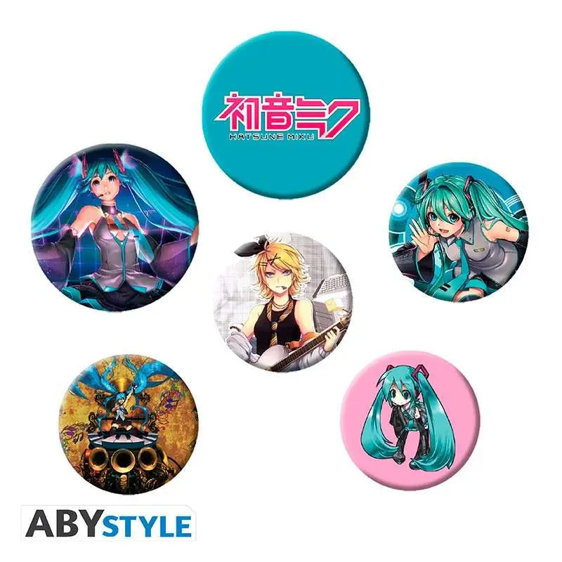 HATSUNE MIKU BADGE PACK Frikytopia