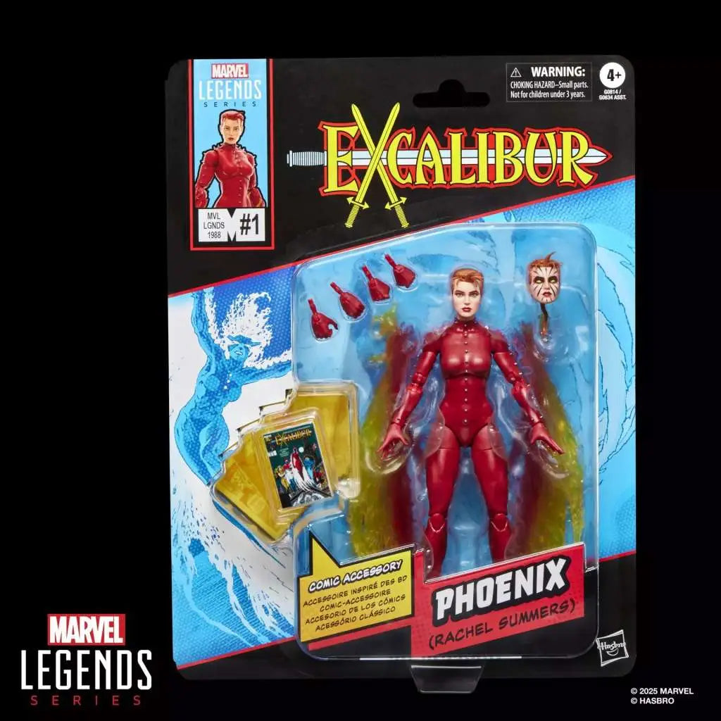 Figura Phoenix Rachel Summers Excalibur Marvel Legends Series 15 cm