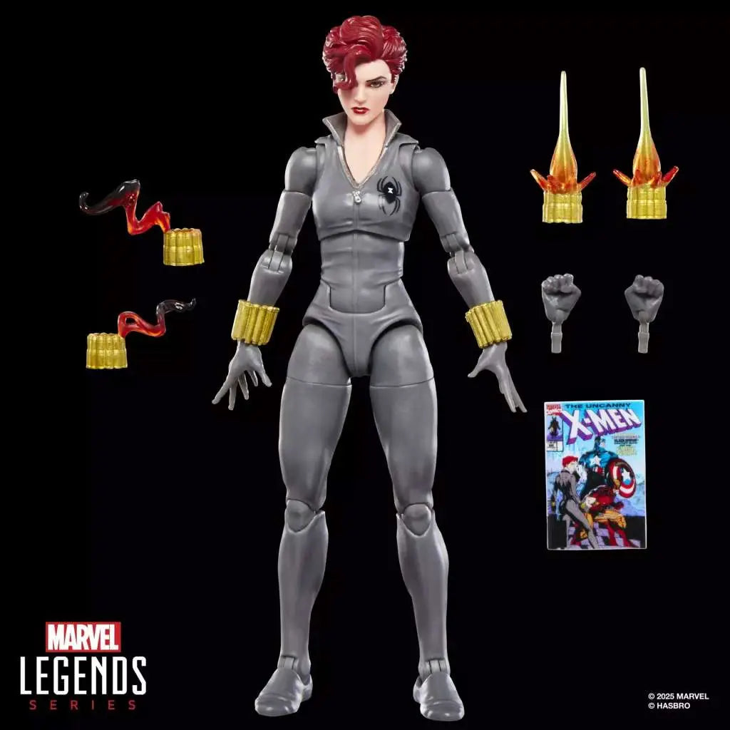 Figura Viuda Negra Black Widow Marvel Legends Series 15 cm