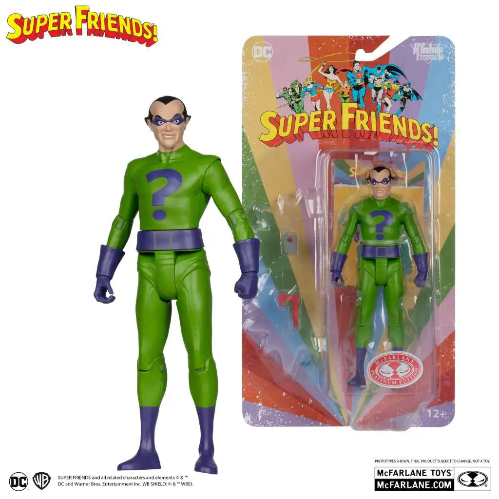 DC RETRO SUPER FRIENDS SERIE 1 RIDDLER AF Frikytopia