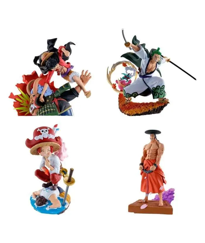 ONE PIECE PETTITRAMA LOGBOX RE BIRTH WANO KUNI VOL 1 SET RERUN