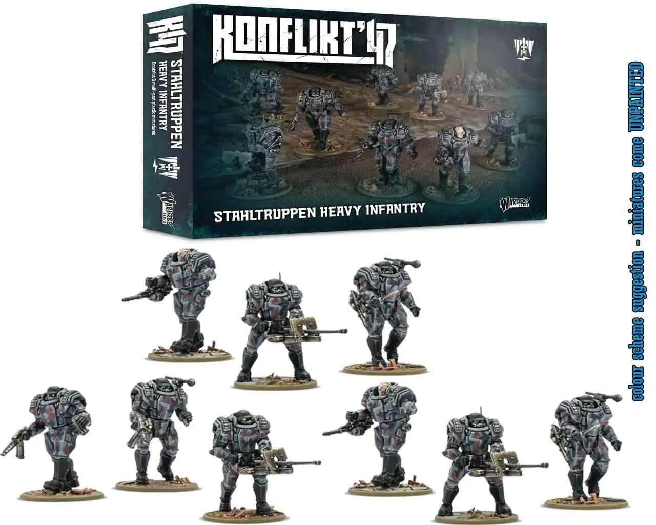 KONFLIKT '47 NEW EDITION 2025 STAHLTRUPPEN HEAVY INFANTRY Frikytopia