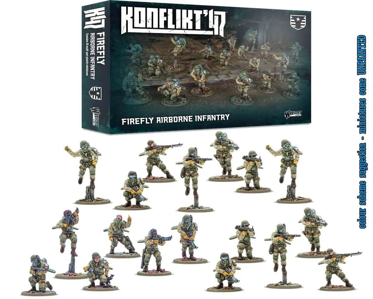 KONFLIKT '47 NEW EDITION 2025 FIREFLY AIRBORNE INFANTRY Frikytopia
