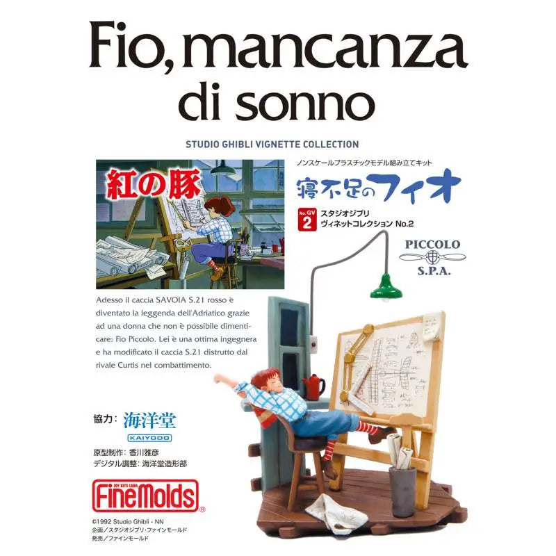 Porco Rosso Kit de modelo 1/48 para pintar tramos Fio