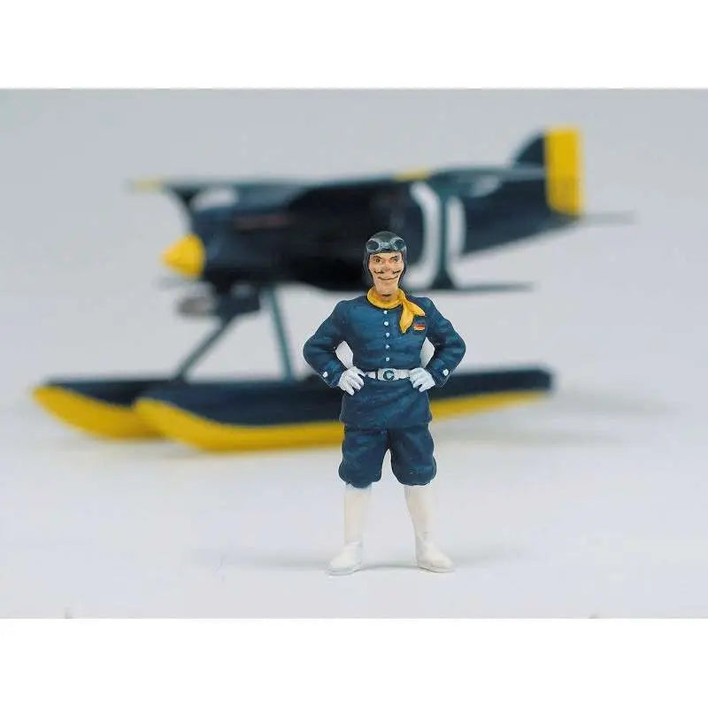 PORCO ROSSO CURTISS R3C-0  SEAPLANE + FIG. CURTIS 1/48 MODEL KIT