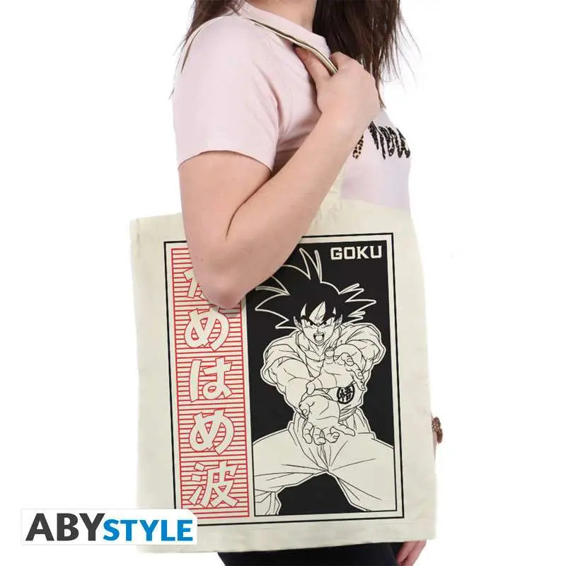 DRAGON BALL SUPER GOKU KAMEHAMEHA TOTE Bolsa Frikytopia