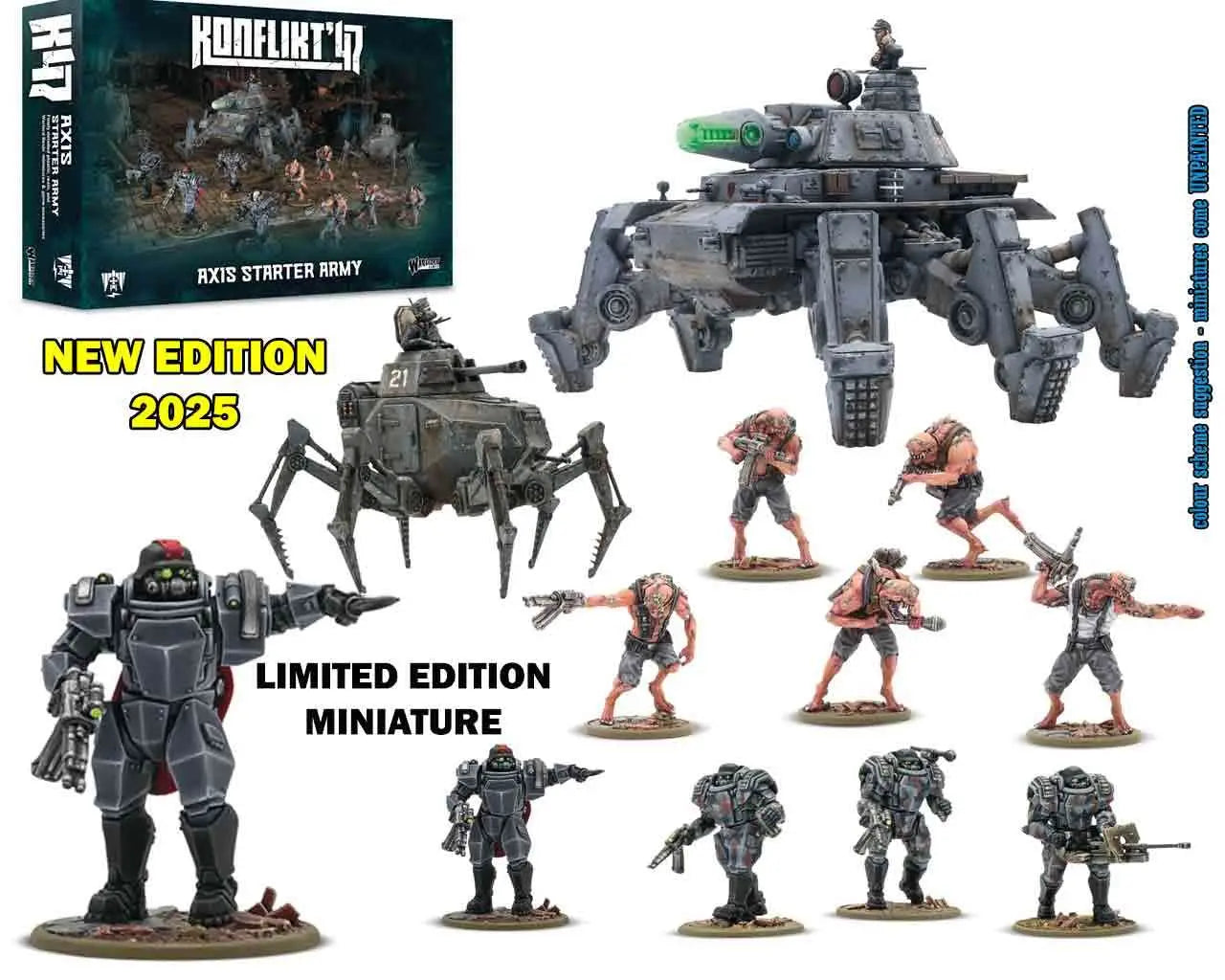 KONFLIKT '47 NEW EDITION 2025 AXIS STARTER ARMY Frikytopia