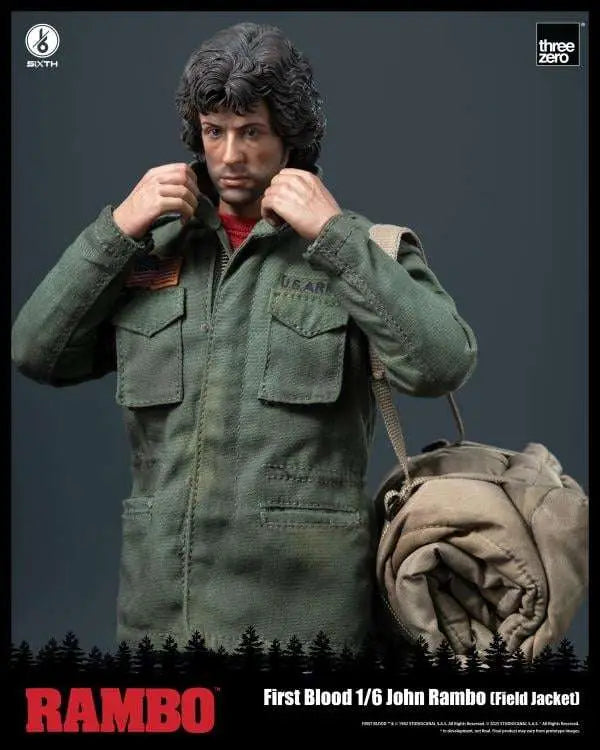 RAMBO FIRST BLOOD JOHN RAMBO FIELD JACKET 1/6 Figura