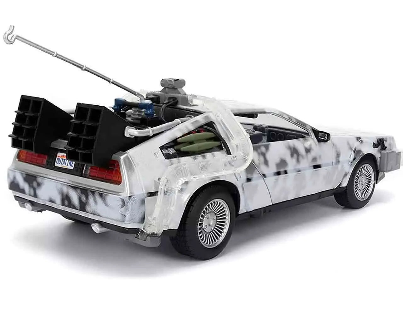 Regreso al Futuro Vehículo Diecast 1/24 Time Machine Frost