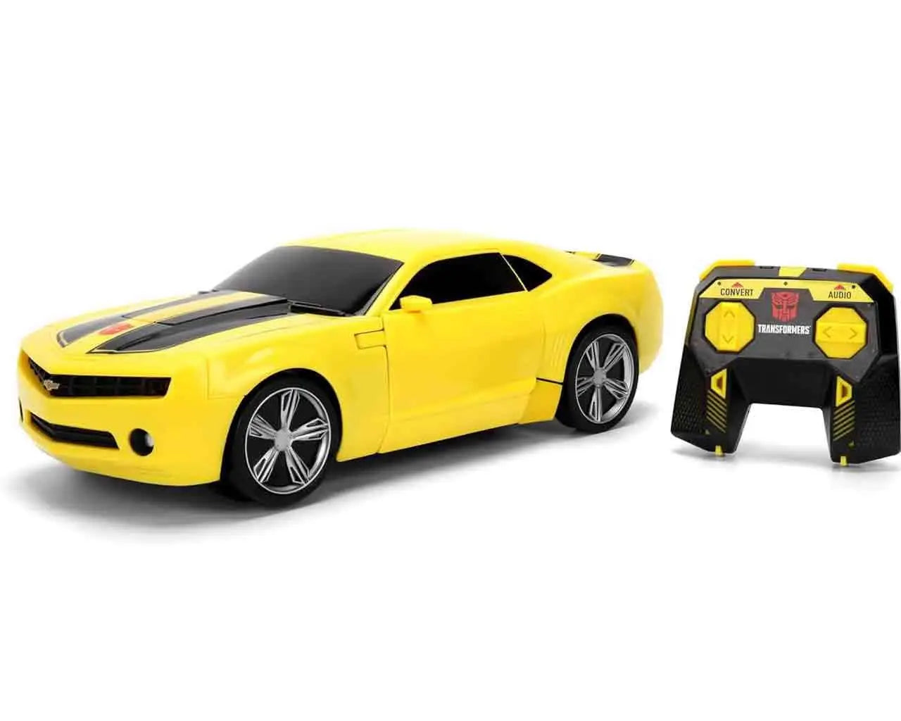 TRANSFORMERS BUMBLEBEE TRANSFORMING TO ROBOT REMOTE CONTROL MODEL
