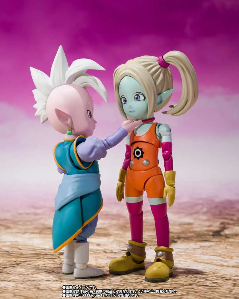 Dragonball Super Daima Figura S.H. Figuarts Supreme Kai Mini 7 cm