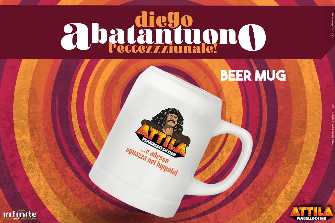 DIEGO ABATANTUONO ATTILA EXCLUSIVE BEER MUG Frikytopia