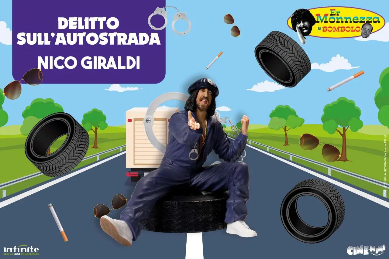 NICO GIRALDI DELITTO SULL'AUTOSTRADA CINE-MINI PVC Frikytopia