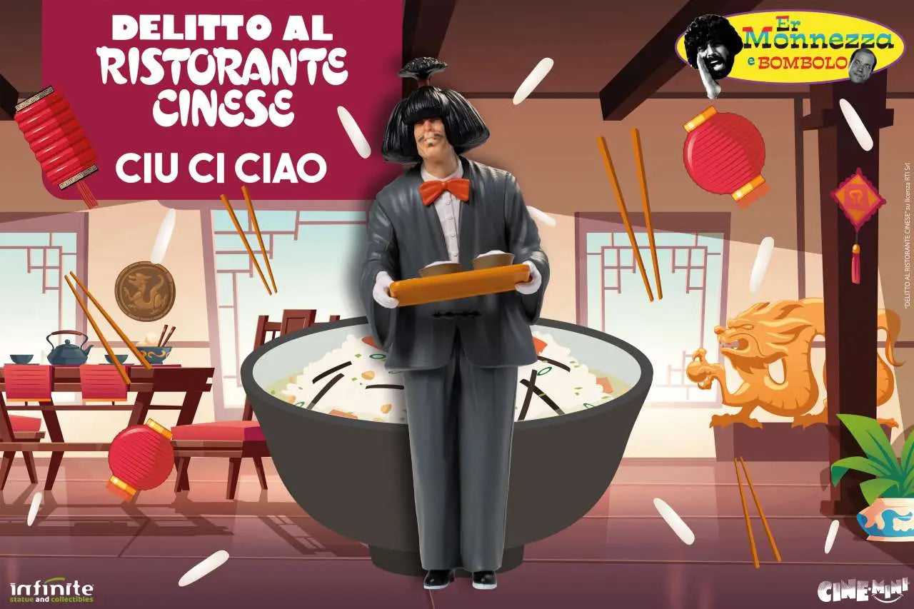 CIU CI CIAO DELITTO AL RISTORANTE CINIESE CINE-MINI PVC Frikytopia