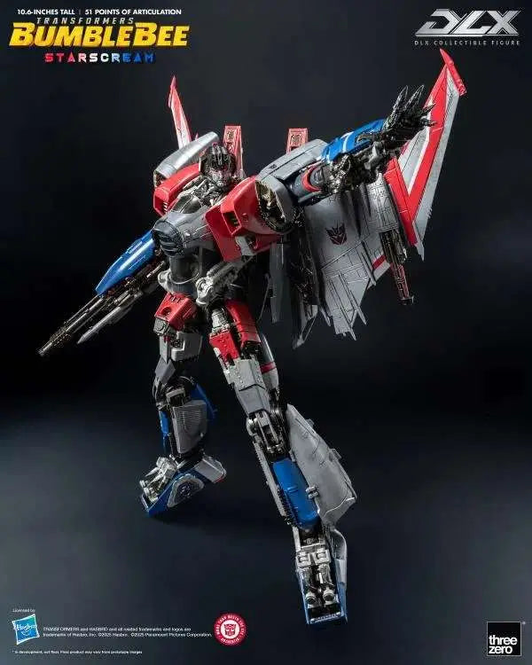 TRANSFORMERS BUMBLEBEE DLX STARSCREAM ACTION Figura