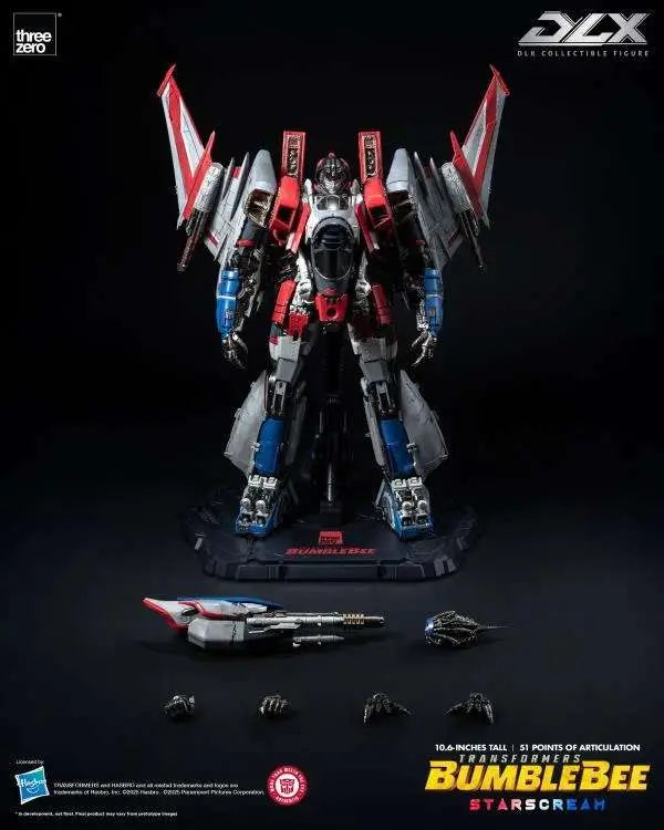 TRANSFORMERS BUMBLEBEE DLX STARSCREAM ACTION Figura