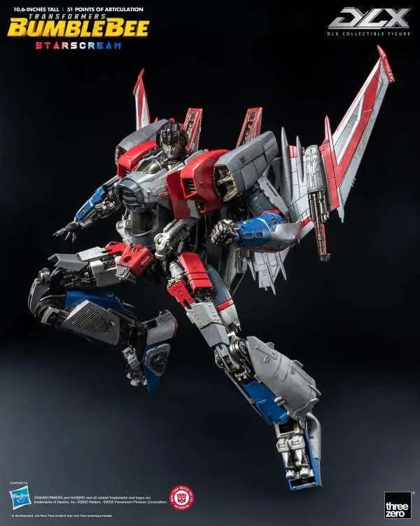 TRANSFORMERS BUMBLEBEE DLX STARSCREAM ACTION Figura
