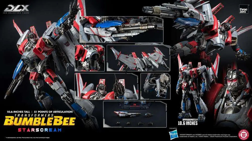 TRANSFORMERS BUMBLEBEE DLX STARSCREAM ACTION Figura