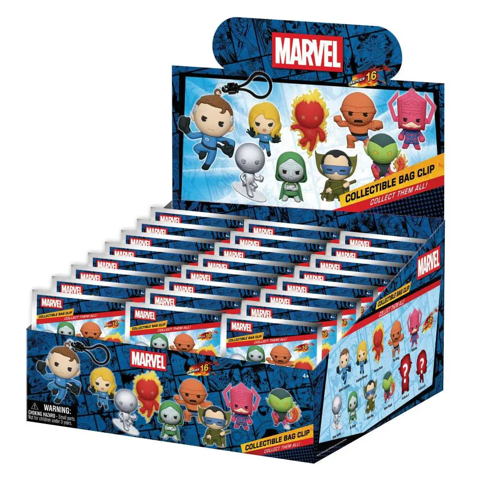 FANTASTIC FOUR CLASSIC Bolsa CLIP BLIND Caja DISPLAY (24) Frikytopia