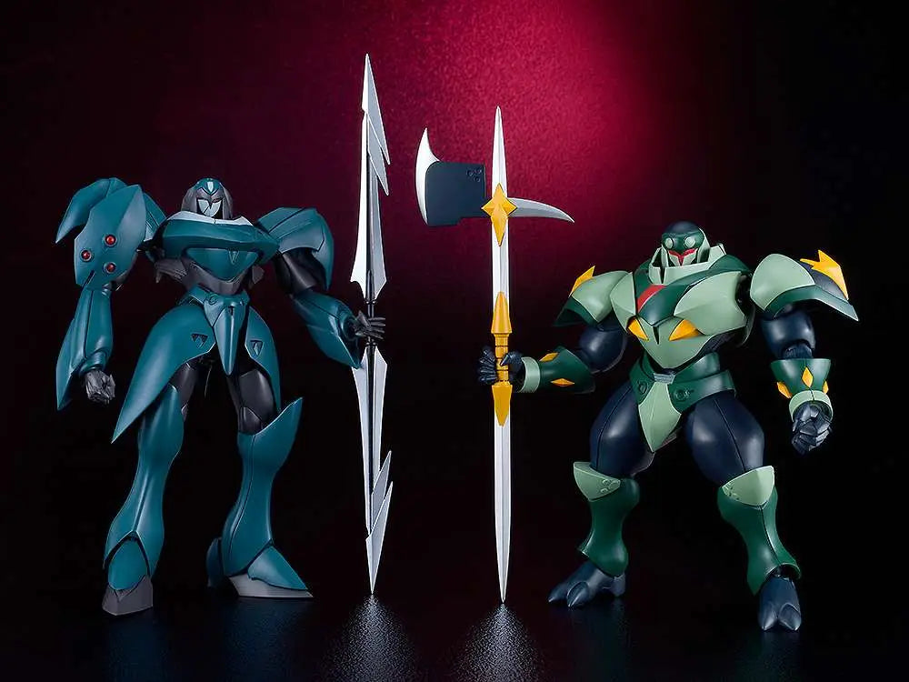 Starknight Tekkaman Blade pack de 2 Maquetas Moderoid Plastic Model Kits Tekkaman Dagger & Tekkaman Axe