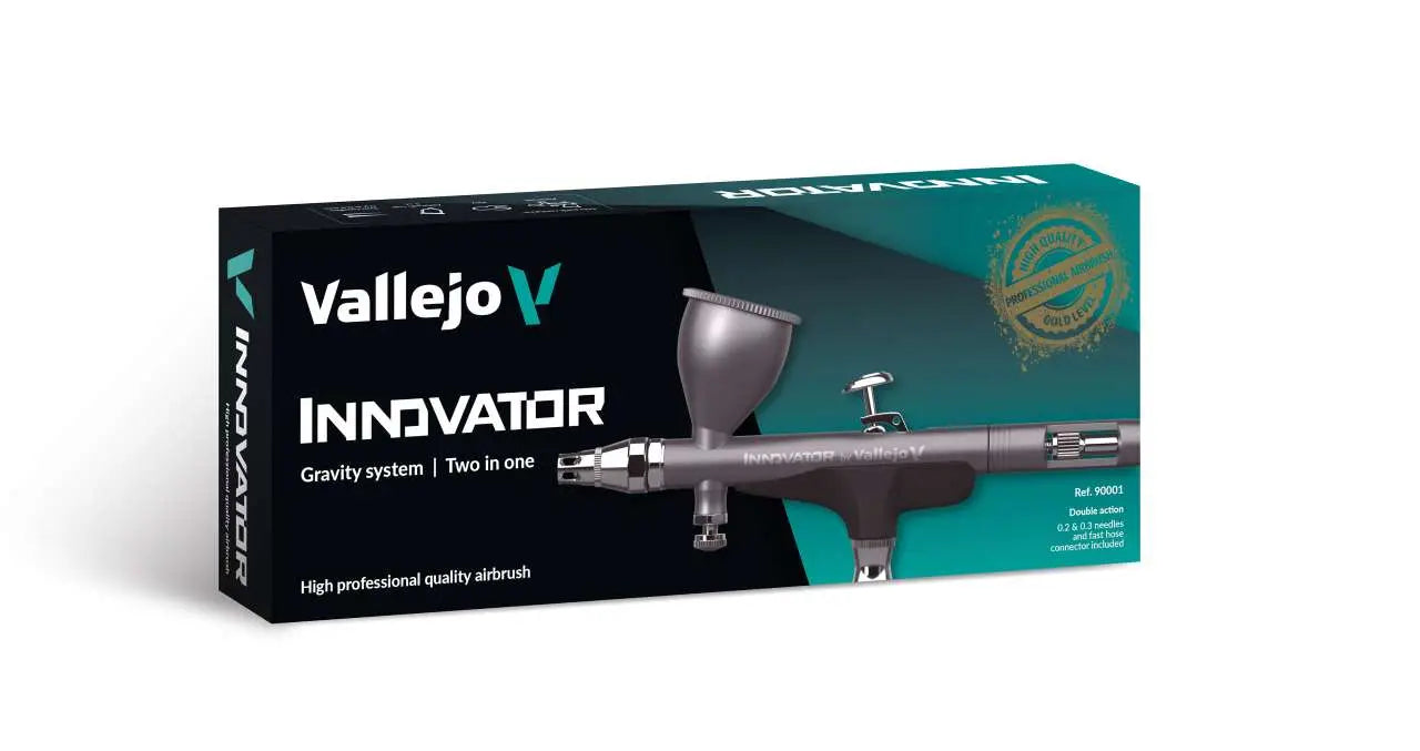 AIRBRUSH INNOVATOR BY VALLEJO 2 IN 1 Frikytopia