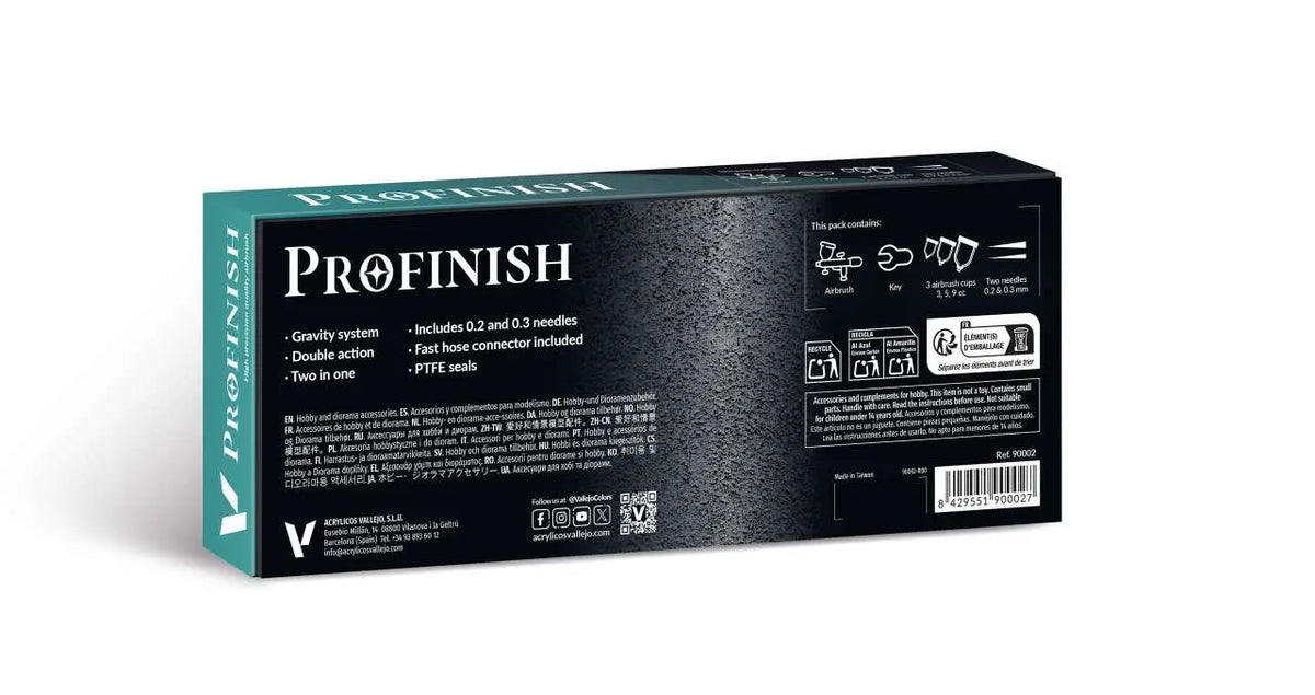 AIRBRUSH PROFINISH BY VALLEJO 2 IN 1