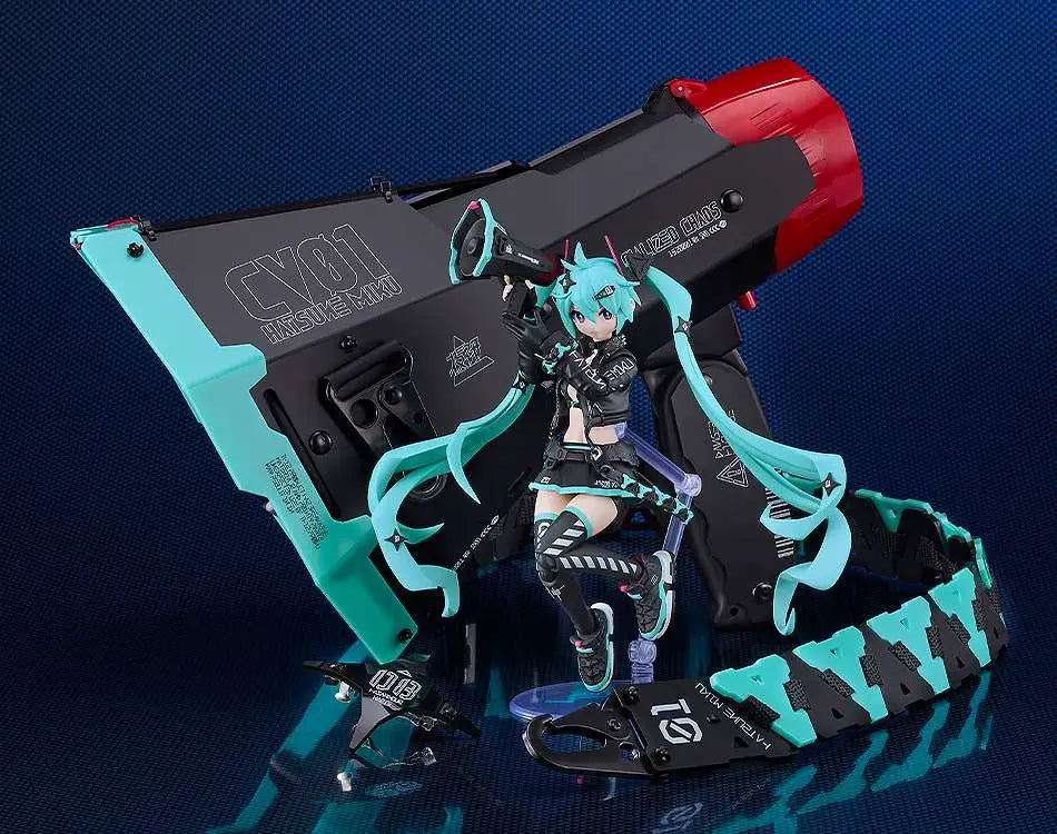 Character Vocal Series 01: Hatsune Miku Maqueta Plamatea Hatsune Miku: Chuocho Tactical Craft Ver. 15 cm