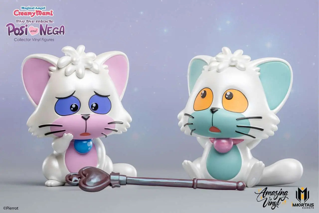 MAGICAL ANGEL CREAMY MAMI POSI AND NEGA BYE BYE MIRACLE VINYL PEARL EXCLUSIVE Figuras