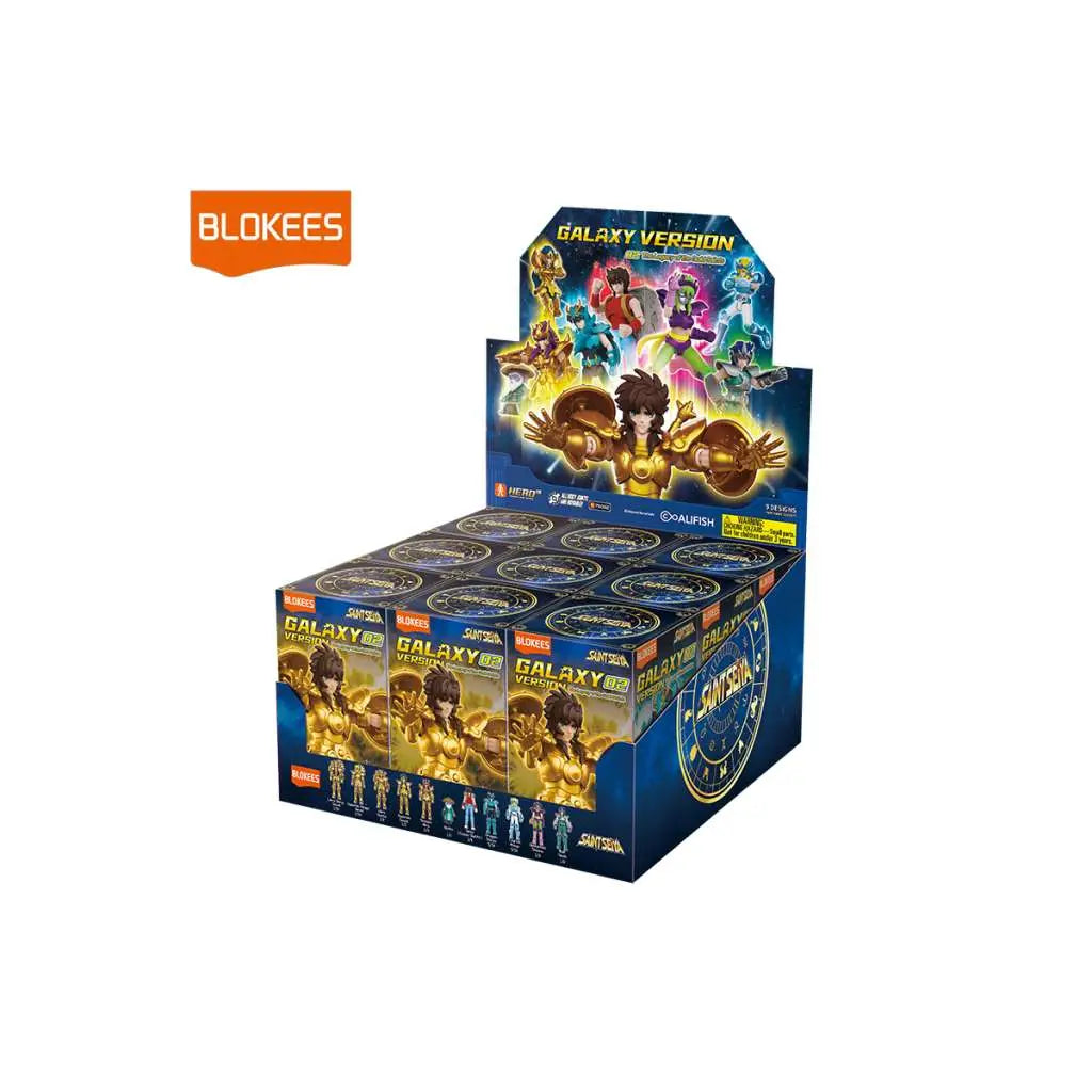 SAINT SEIYA GALAXY VERSION 2 BLIND Caja MODEL KIT (9) Frikytopia
