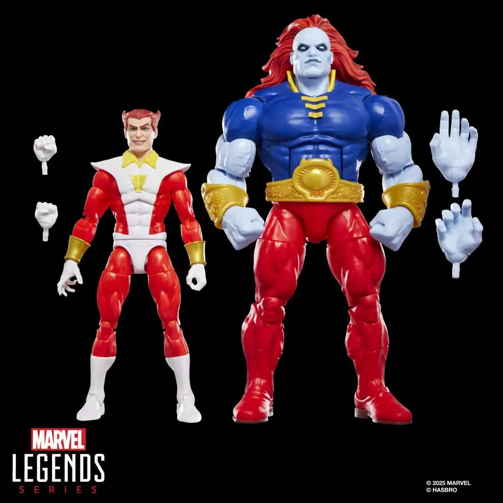 Blister 2 Figuras Starfox & Champion Of The Universe Marvel Legends Series 15 cm