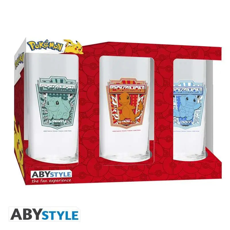 POKEMON Vaso SET (3X)