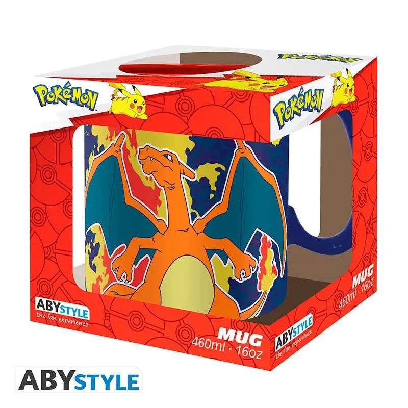 POKEMON CHARIZARD FOIL Taza Frikytopia