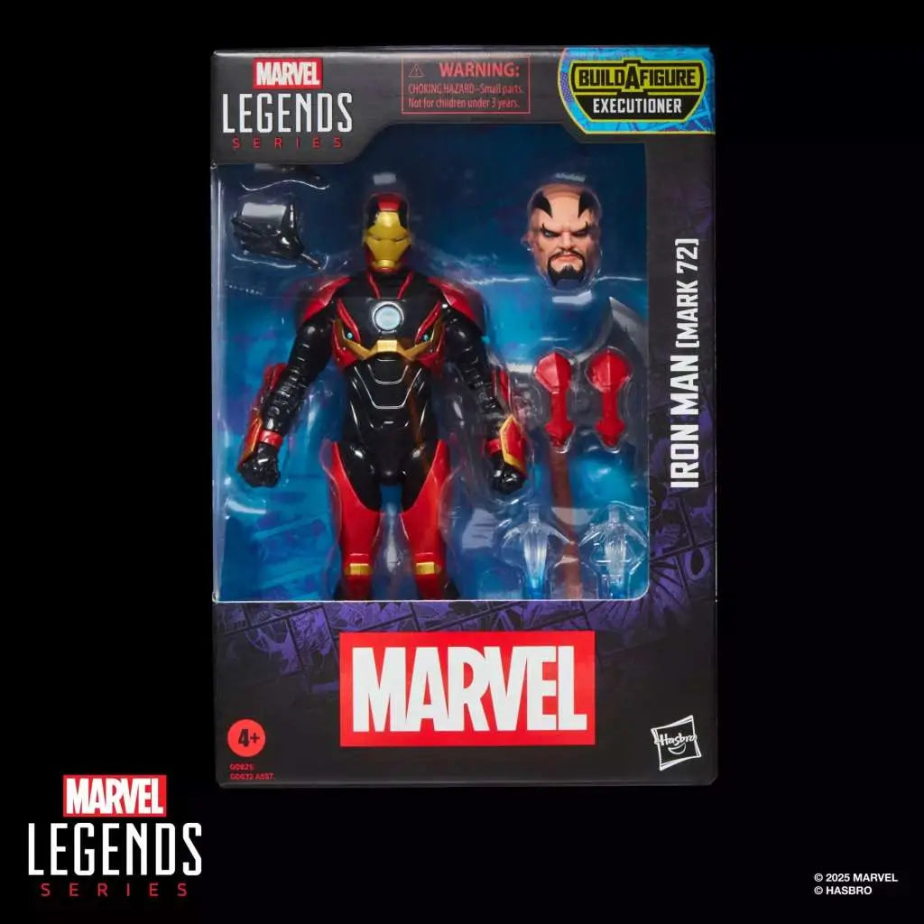 Figura Iron Man Mark 72 Marvel Legends Series 15 cm
