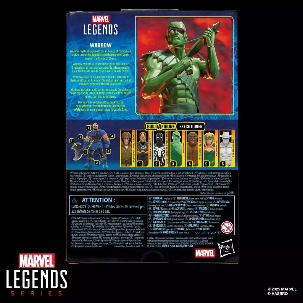 Figura Warbow Marvel Legends Series 15 cm