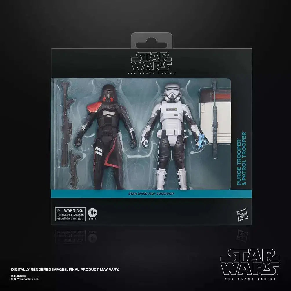Star Wars Jedi: Survivor Black Series Pack de 2 Figuras Purge Trooper & Patrol Trooper 15 cm