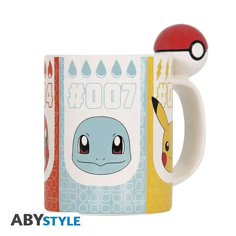 POKEMON POKEBALL Taza 3D HANDLE Frikytopia