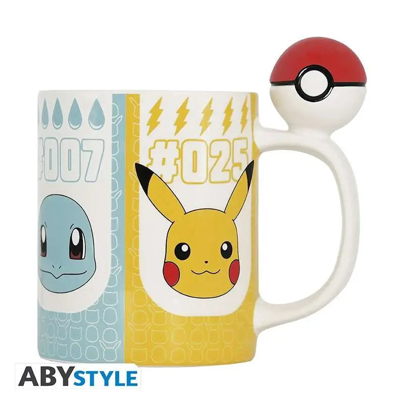 POKEMON POKEBALL Taza 3D HANDLE