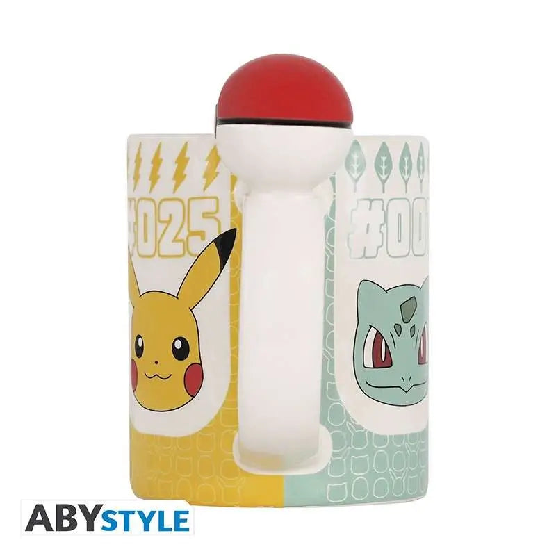 POKEMON POKEBALL Taza 3D HANDLE