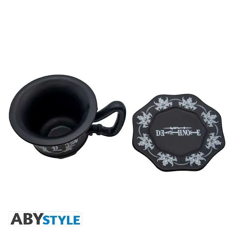DEATH NOTE  L'S CUP Taza 3D WITH SAUCER
